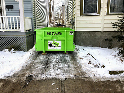 dumpster on duncan street 